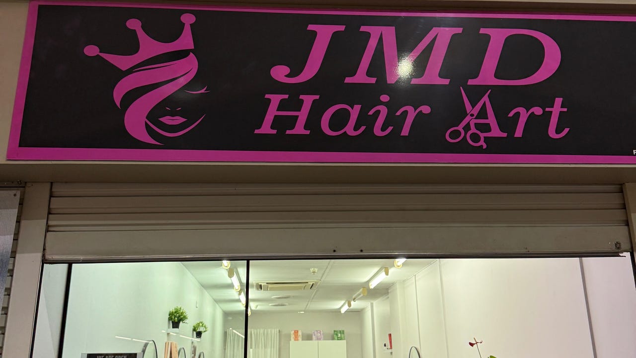 JMD Hairart Ballajura salon interior